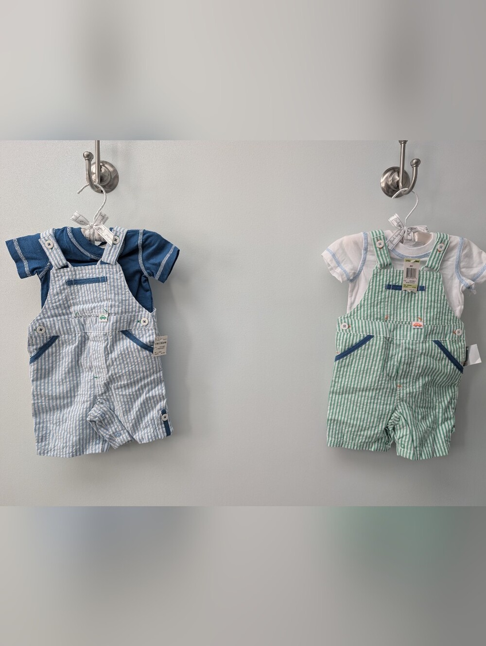 ✨ Brand New First Impressions Baby Boy Overalls Sets - Bundle of 2! ✨